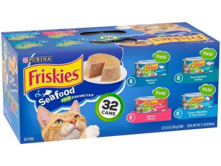 Friskies Seafood Variety Pack Canned Cat Food For Cheap