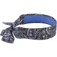 Ergodyne Chill-Its Headband Navy Western Cooling Bandana Online Sale