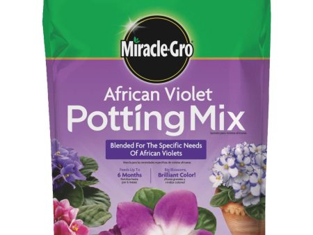 Miracle-Gro 8 Qt. 7 Lb. Container African Violet Potting Soil Hot on Sale