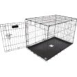 Petmate Aspen Pet 22.6 In. W. x 25.4 In. H. x 34.6 In. L. Heavy-Gauge Wire Indoor Training Dog Crate For Cheap