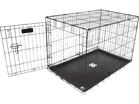 Petmate Aspen Pet 22.6 In. W. x 25.4 In. H. x 34.6 In. L. Heavy-Gauge Wire Indoor Training Dog Crate For Cheap