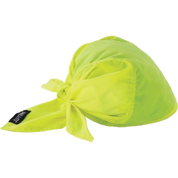 Ergodyne Chill-Its Triangle Hat High-vis Lime Cooling Bandana For Cheap