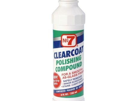 NO. 7, 8 oz Liquid Clear Polishing Compound Online Sale