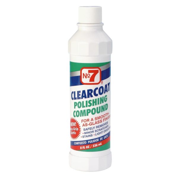 NO. 7, 8 oz Liquid Clear Polishing Compound Online Sale