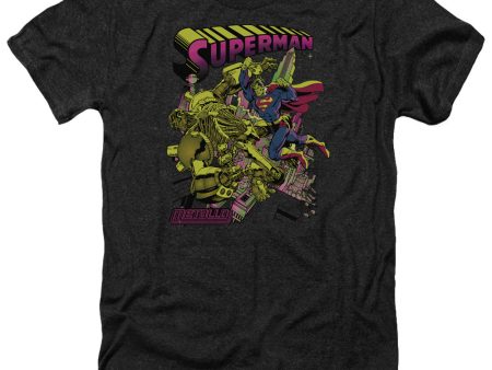 SUPERMAN : VERSUS METALLO BLACKLIGHT ADULT HEATHER BLACK MD Online now