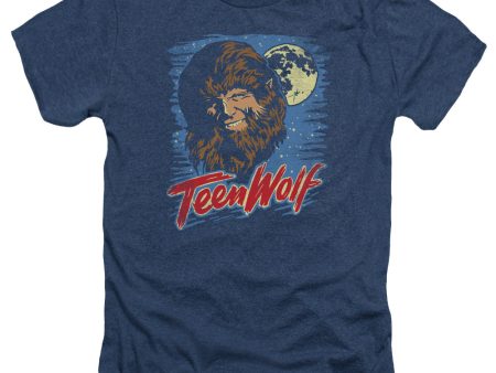 TEEN WOLF : MOON WOLF ADULT HEATHER Navy 3X Online