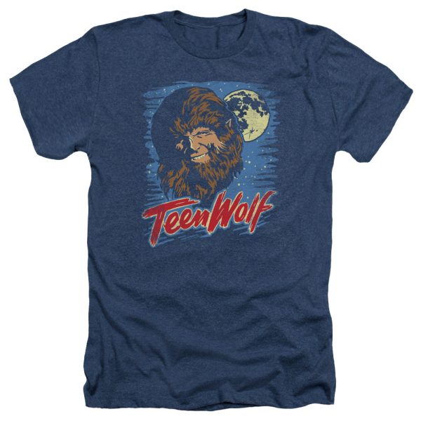 TEEN WOLF : MOON WOLF ADULT HEATHER Navy SM Cheap