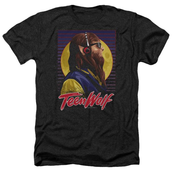 TEEN WOLF : HEADPHONE WOLF ADULT HEATHER Black XL Sale