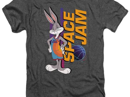 SPACE JAM : A NEW LEGACY : BUGS STANDING ADULT HEATHER Black XL For Sale