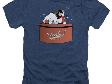 SPACE GHOST : GREAT GALAXIES ADULT HEATHER Navy 2X Cheap