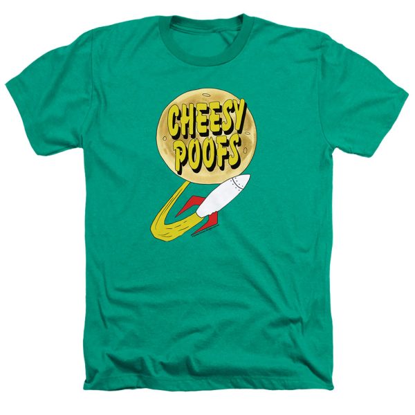 SOUTH PARK : CHEESY POOFS ADULT HEATHER Kelly Green LG Sale