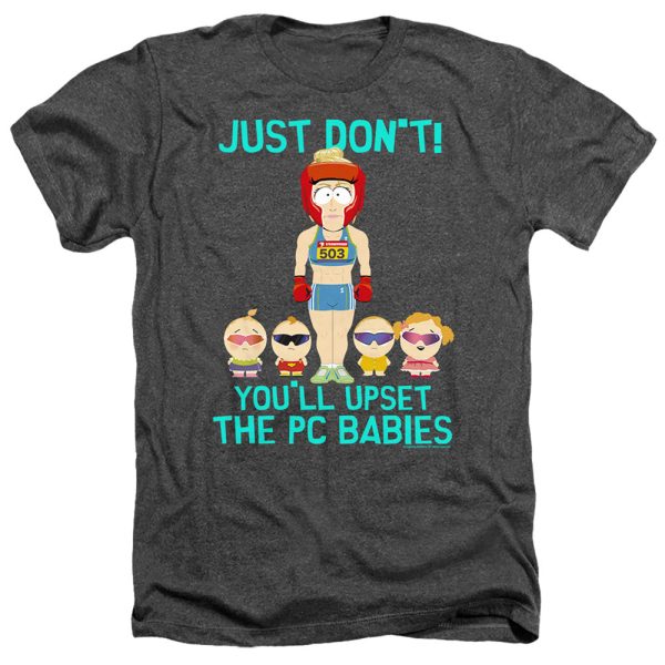 SOUTH PARK : PC BABIES ADULT HEATHER Black MD on Sale