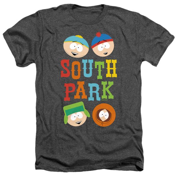 SOUTH PARK : BEST BUDS ADULT HEATHER Black XL Hot on Sale