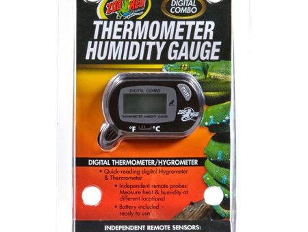 DIGITAL COMBO THERMOMETER HUMIDITY GAUGE Supply