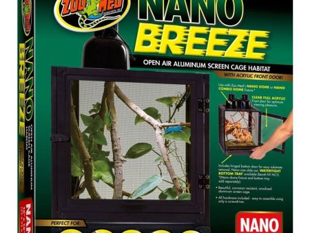 NANO BREEZE ALUMINUM SCREEN CAGE HABITAT For Sale