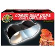 COMBO DEEP DOME DUAL LAMP FIXTURE Online Sale