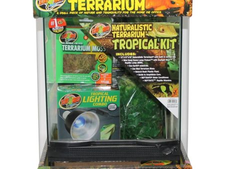 NATURALISTIC TERRARIUM TROPICAL KIT Hot on Sale