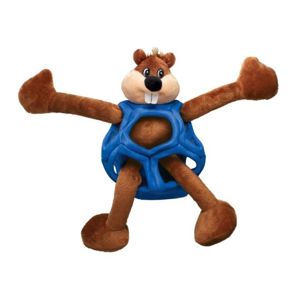 Kong Puzzlement Beaver Dog Toy Supply