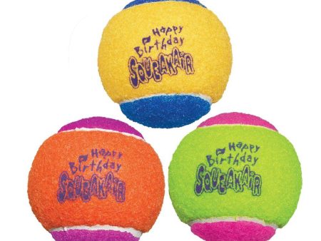 KONG AirDog Squeakair Birthday Balls Dog Toy For Cheap