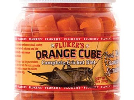 Fluker s Orange Cube Complete Cricket Diet Discount