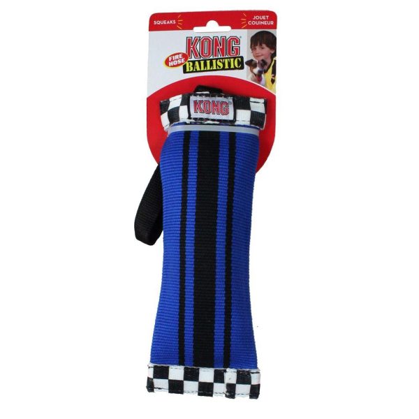 KONG Fire Hose Ballistic Sqwuggie Dog Toy Online