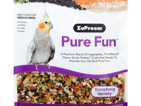 PURE FUN BIRD FOOD FOR MEDIUM BIRDS on Sale