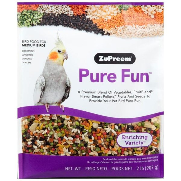 PURE FUN BIRD FOOD FOR MEDIUM BIRDS on Sale