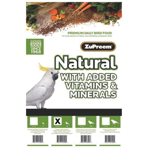 NATURAL WITH ADDED VITAMINS & MINERALS MD PARROT Online