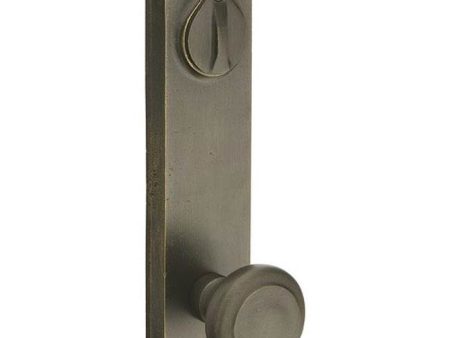 Emtek 7561CDRH Passage Double Keyed , Sideplate Locksets Rectangular 5-1 2  Center to Center Keyed , Cody Lever , RH Online Hot Sale